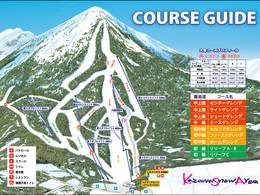 Trail map Kazawa
