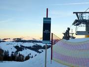 Slope signage on the Postalm