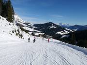 The blue slope at Kings Cab