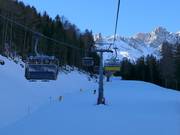 Vajolet 2 - 4pers. High speed chairlift (detachable) with bubble