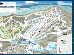Trail map Catamount