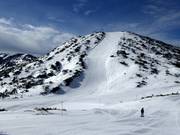 Difficult slope Steinkogel front