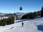 Family slope at the 10-seater gondola lift Söllereck