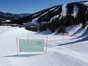 Special slopes for slow skiing