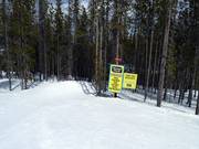 Entrance to the children's slope