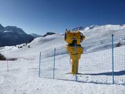 Snowmaking at Passo San Pellegrino