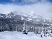 View over the Brighton ski area