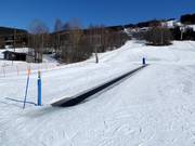 Conveyor belt in the valley area