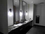 State-of-the-art and very clean sanitary facilities at the One & Only Gondola