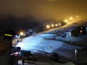 Night skiing