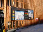 Information board at the Bellwald valley station