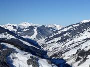View of Vorderglemm and Saalbach