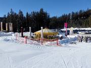 Umbrella bar valley station Gerlospass