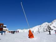 Snow lance at Pardatschgrat