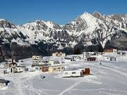 Campsite at the ski resort in Tannenboden