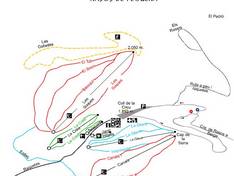 Trail map Rasos de Peguera
