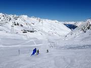 Wide slope Nörderjoch