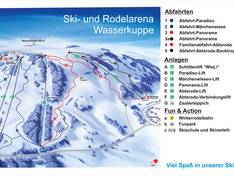 Trail map Wasserkuppe