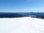 Panorama slope with breathtaking views