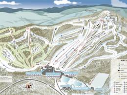 Trail map Catamount