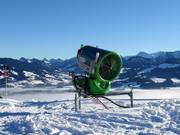 Snow cannon at Ofterschwanger Horn