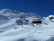 Seekopfbahn - 4pers. High speed chairlift (detachable) with bubble and seat heating