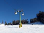 Grostè 1 - 6pers. Gondola lift (monocable circulating ropeway)