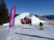 Snow trail at Bernkogel