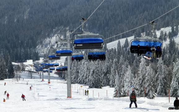 Breisgau-Hochschwarzwald: best ski lifts – Lifts/cable cars Feldberg – Seebuck/Grafenmatt/Fahl