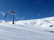 Wide slope with Bacchus combi lift