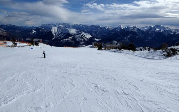 Ski resorts for beginners in the Salzkammergut Mountains – Beginners Feuerkogel – Ebensee