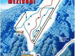 Trail map Mezivodí