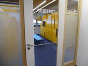 Well-maintained ski depot at the Rosenalmbahn mountain station