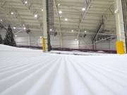 Freshly groomed slope in the Big Snow American Dream indoor ski area