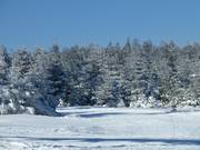 Access to the cross-country trail