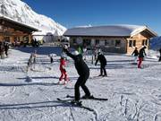 Ski lesson at the Sonnalpin