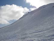 Off-piste area in the Symphony Amphitheatre