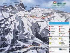 Trail map Gran Sasso – Campo Imperatore