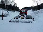 The snow groomer of Jáchymov Stred