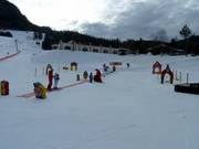 Children's area with conveyor belt