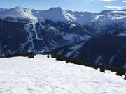Ski route at the Kaserebenbahn