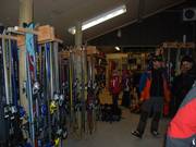 The ski rental for beginners