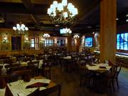 Cozy lounge at the ski hall