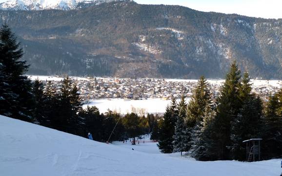 Skiing in Farchant