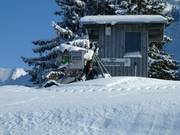 Snow cannon at Oberer Schetteregg