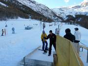 Assistance at the Bifig lifts