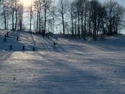 Descent in the upper section