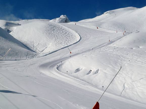 Slope 23 through the Höllkar