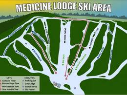 Trail map Medicine Lodge