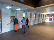 Very well-maintained ticket area at the Silvrettabahn